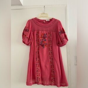 Umgee mini dress in pink